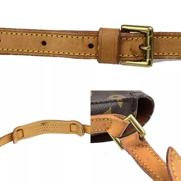 LOUIS VUITTONI Chantilly MM Shoulder Bag Monogram Leather Brown - Picture 8 of 16